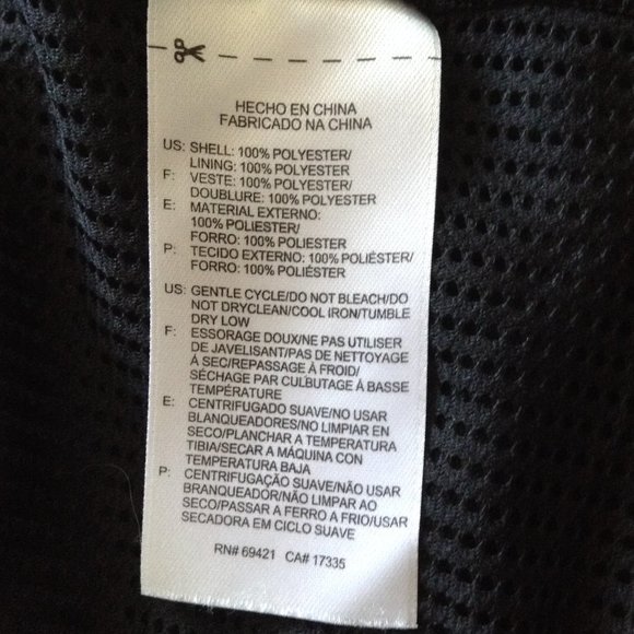Reebok Mens' Hooded Workout Jacket, Sz. XL - Picture 11 of 11